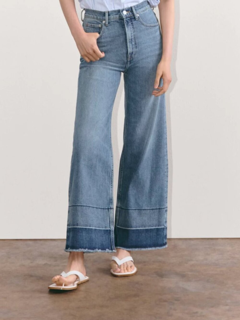 Everlane The Way-High Sailor Jean, Size 27